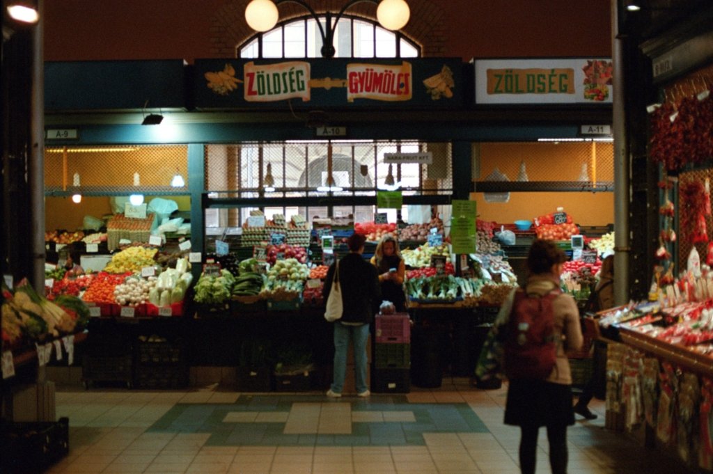 Budapest grocery shopping